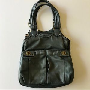 Marc Jacobs green, two handles handbag